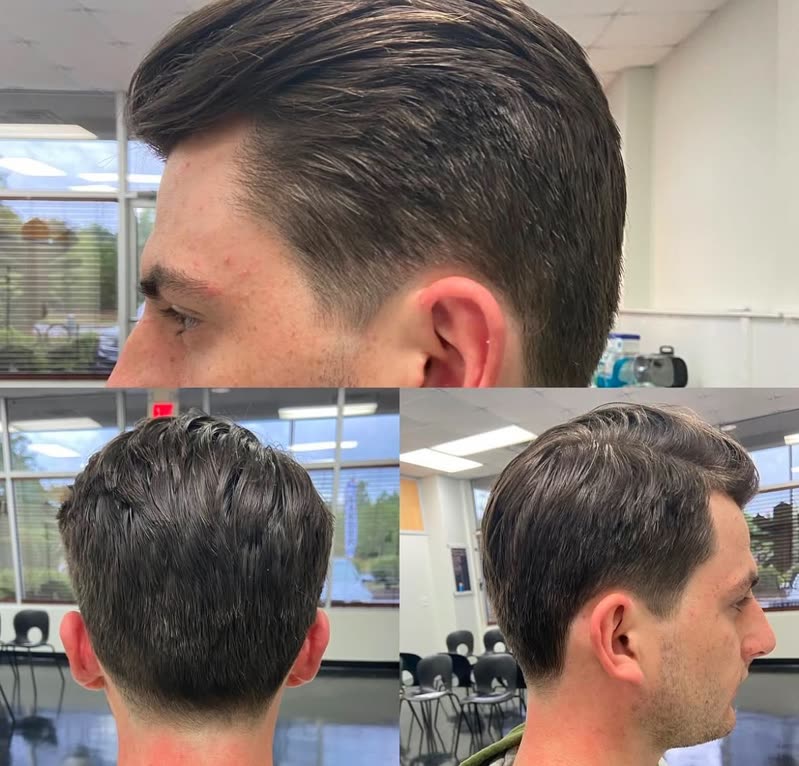 Textured cut, multiple angles.